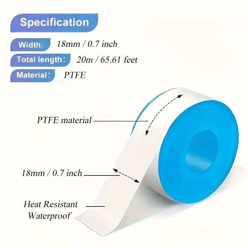 2/5 Pcs 17mm X 20M 수도꼭지 씰링 스레드 - Plumbing Tape Ptfe 리뷰 및 가격