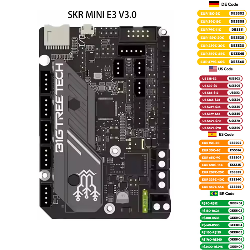 BIGTREETECH SKR 미니 E3 V3.0 3D  - Creality Printer K1 리뷰 및 가격