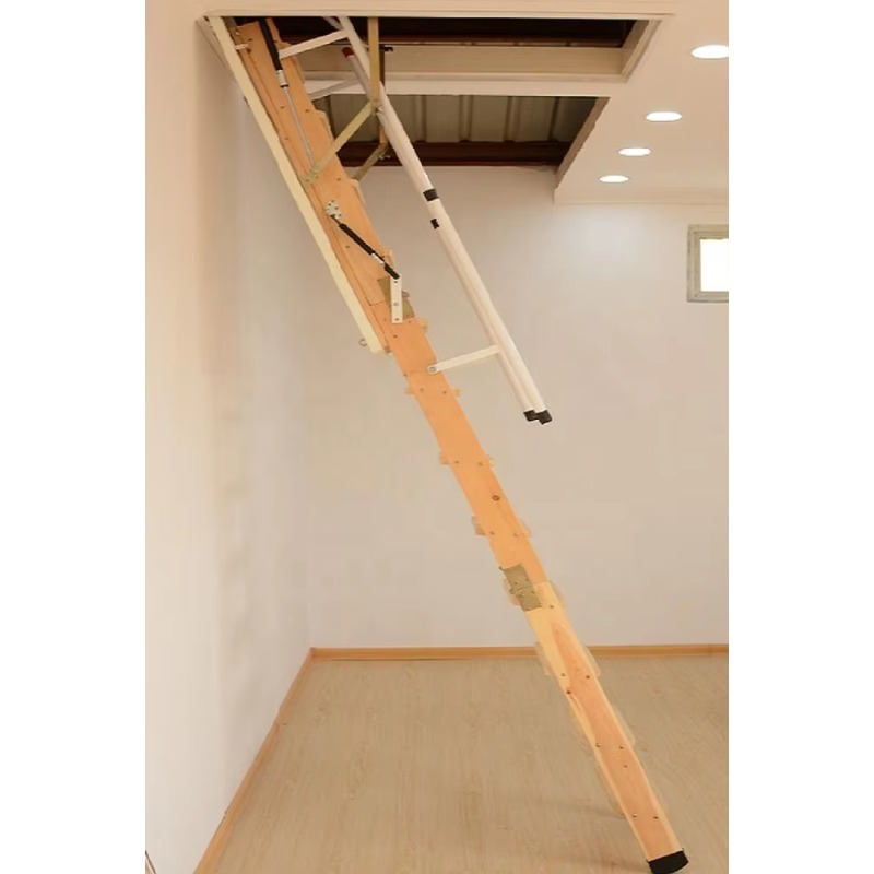 목재 접이식 수납형 다락 사다리 계단 가정용 DIY 건 - Home Improvement Materials 리뷰 및 가격