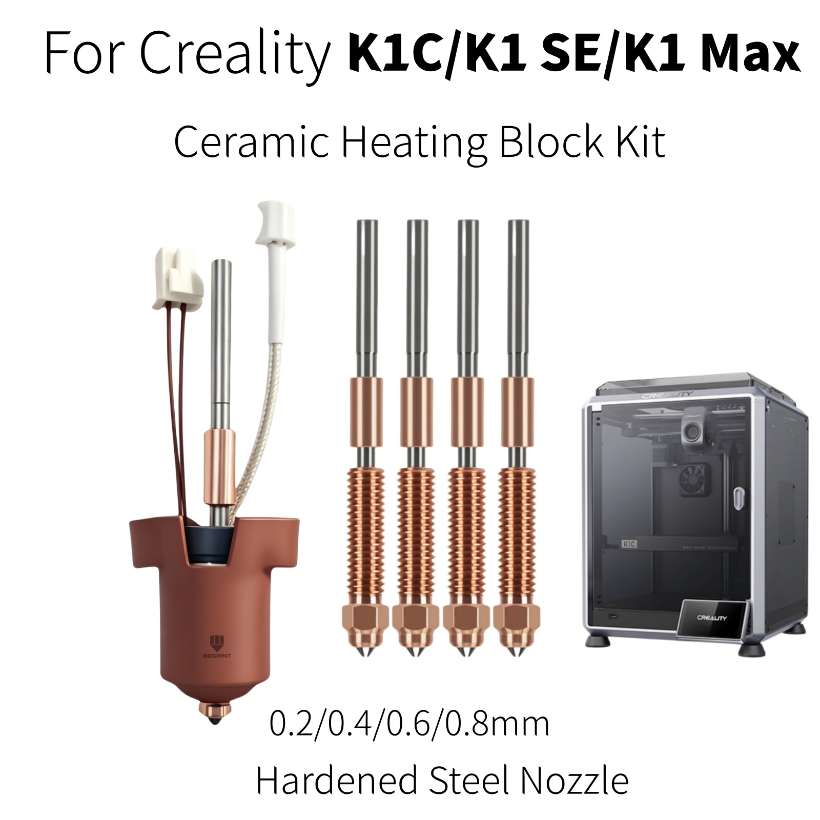 Creality K1C K1 MAX 핫엔드(세라믹 히팅 - Creality Printer K1 리뷰 및 가격